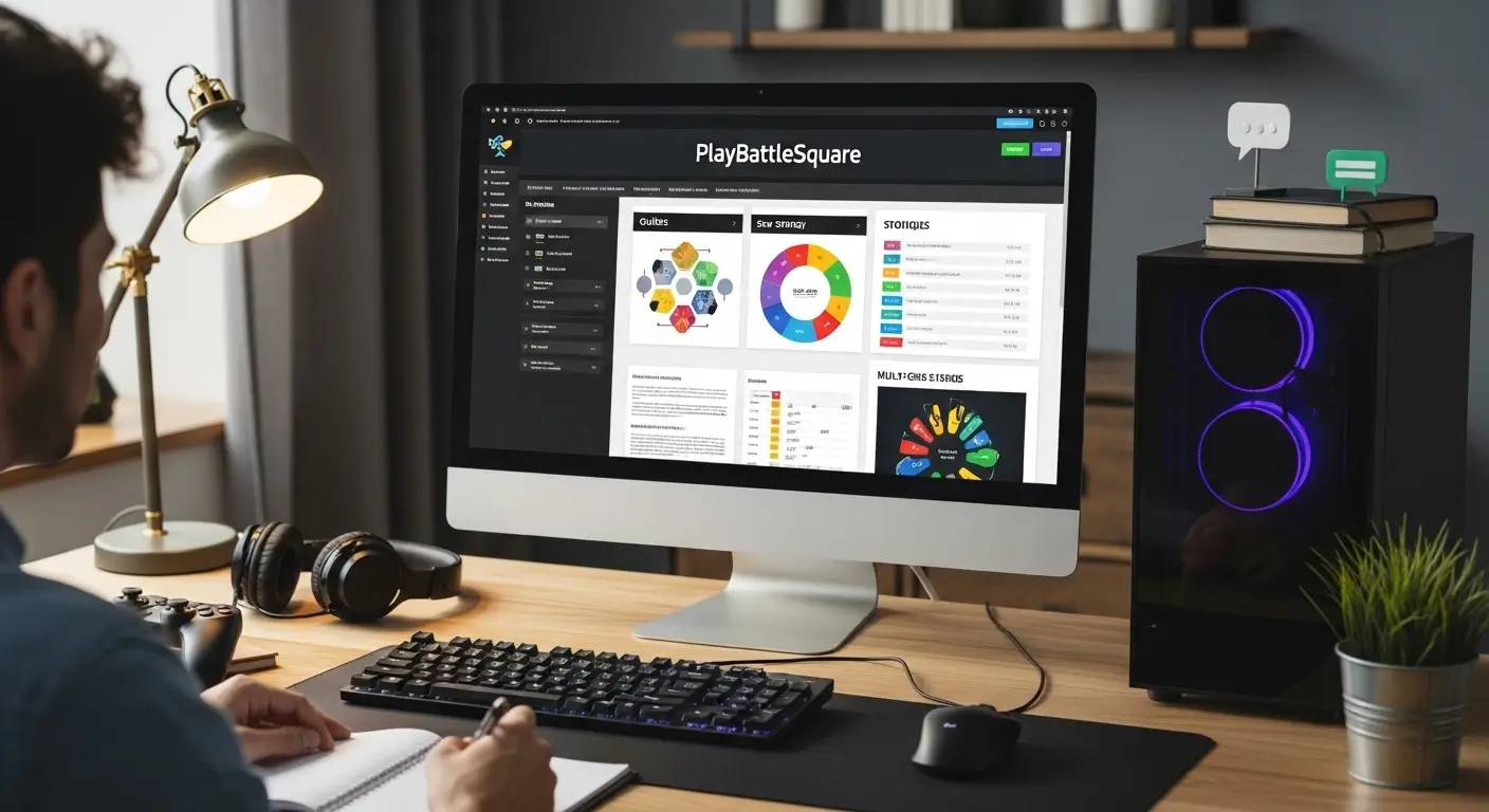 Playing Games on Blog PlayBattleSquare