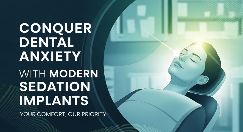 Conquer Dental Anxiety with Modern Sedation Implants