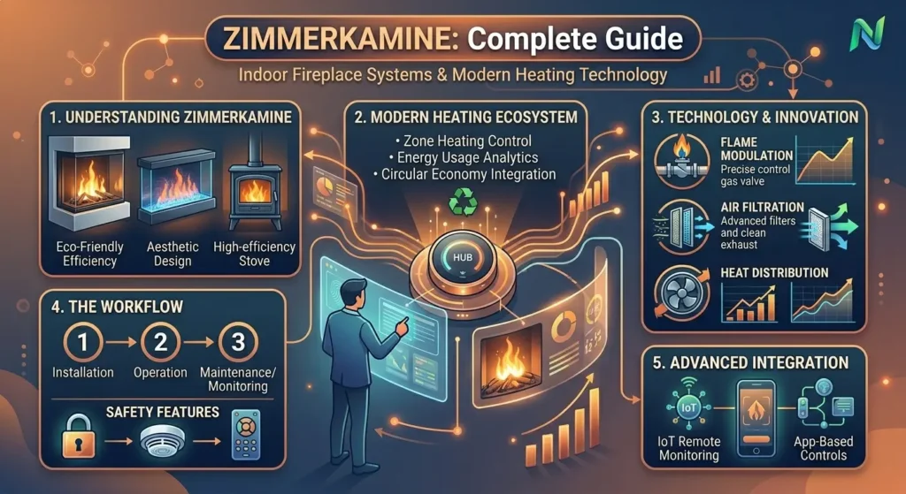 What is Zimmerkamine? Complete Guide to Indoor Fireplace Systems, Heating Technology & Modern Home Design