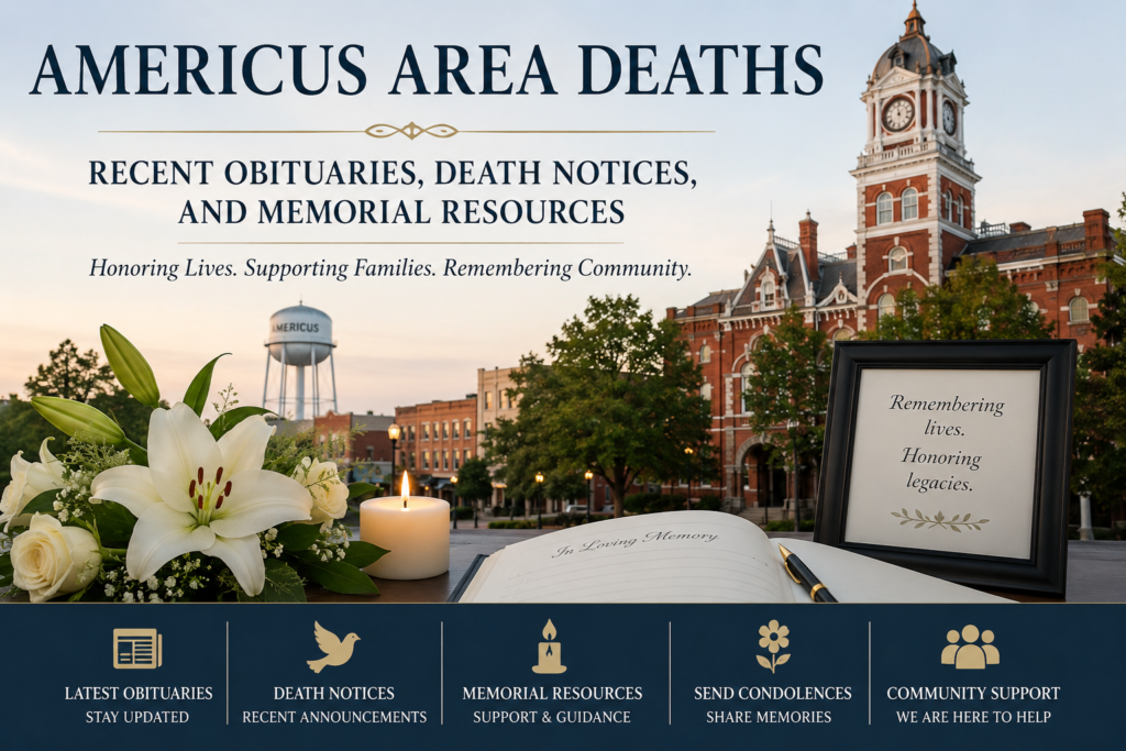Americus Area Deaths Latest Obituaries Death Notices and Local Memorial Information
