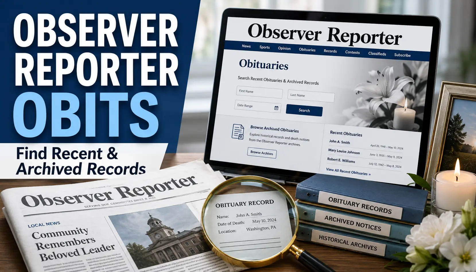 observer reporter obits