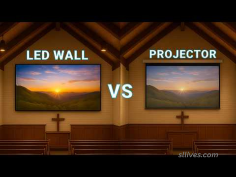 LED Wall vs Projector for a Band Stage